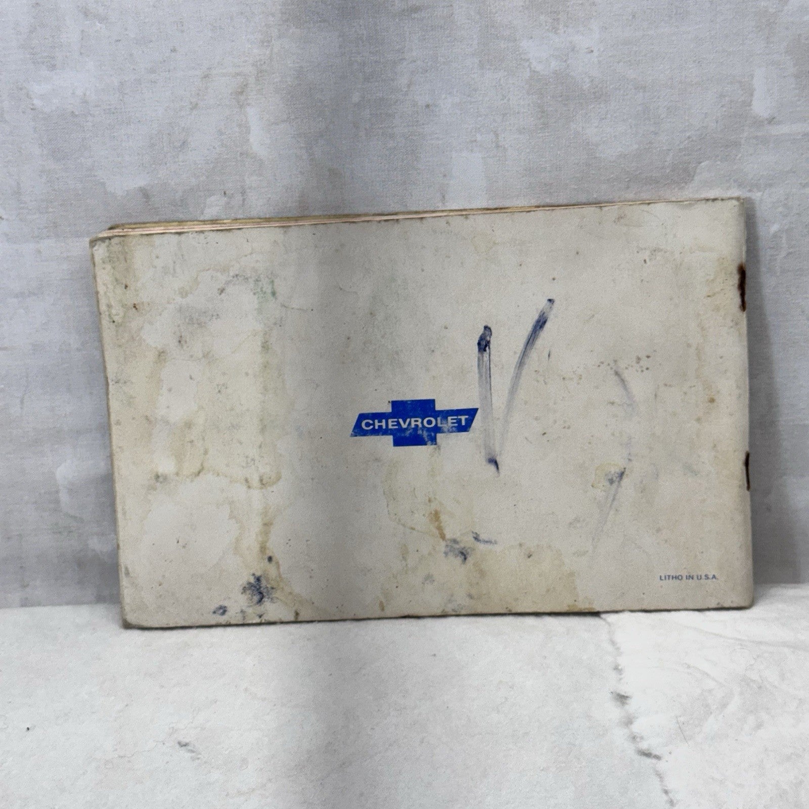 1970 Chevrolet Paper Owners Manual Vintage 