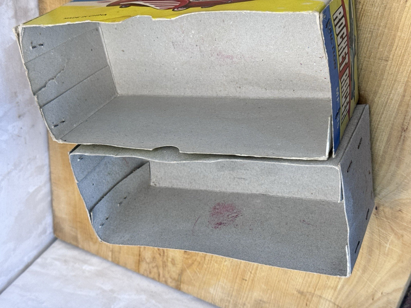 Rocket Racer Vintage Empty Box #1048