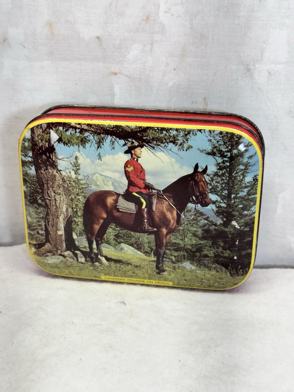 Riley’s England Toffee Tin Empty Vintage