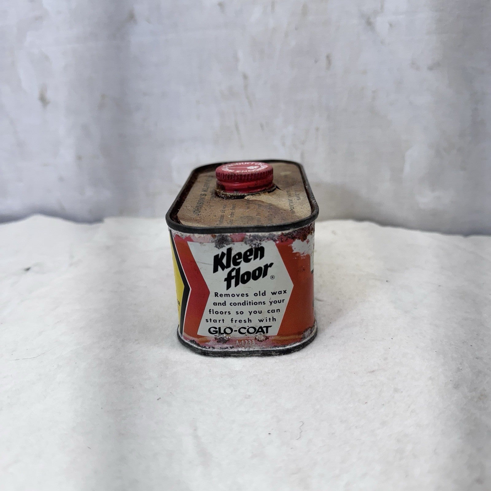 Kleen Floor Cleaner Tin Vintage