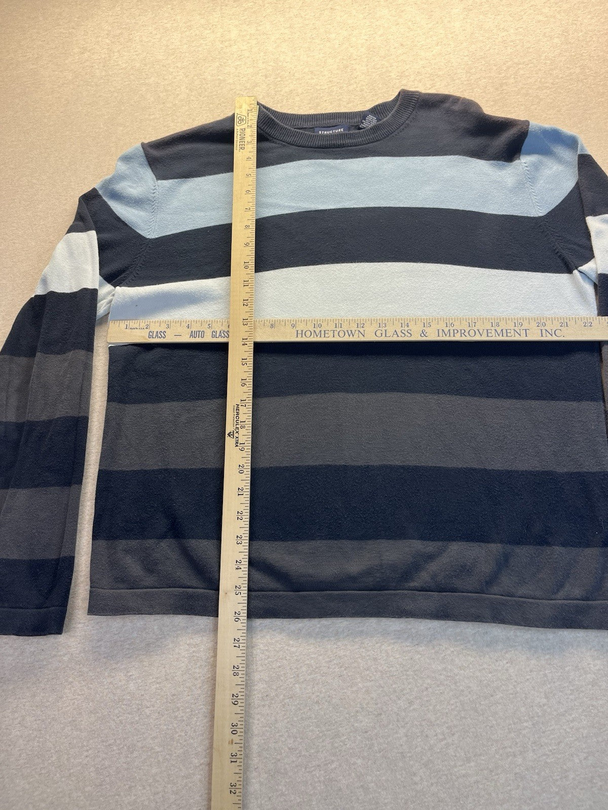 structure mens sweater Lg