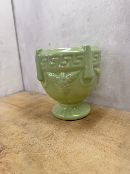 McCoy Green Planter Vtg #S-1539