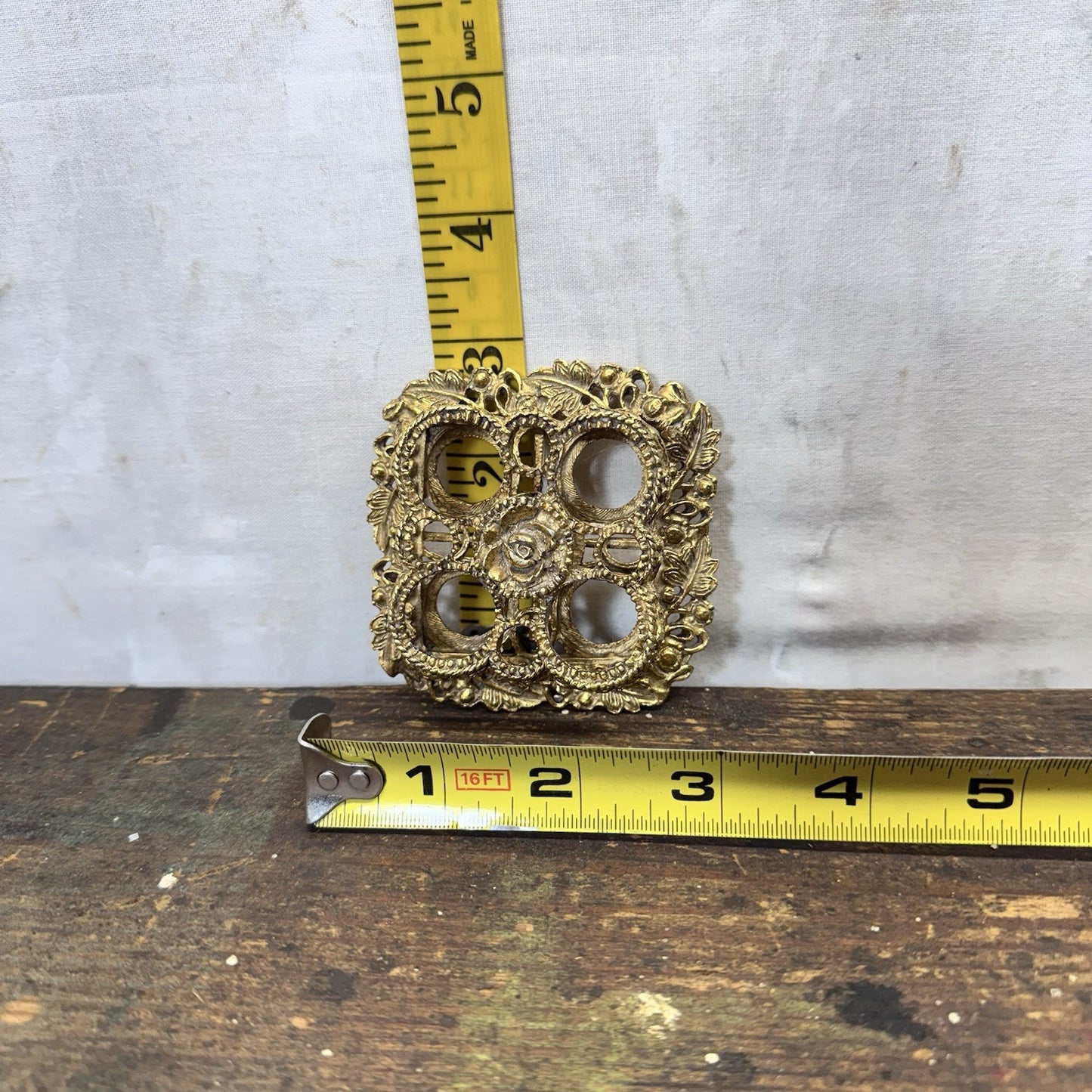 Ornate Lipstick Holder Vintage