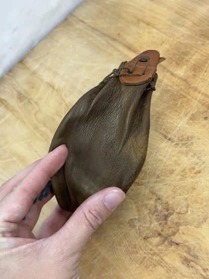 Leather Marble/Jack Pouch Antique #1394