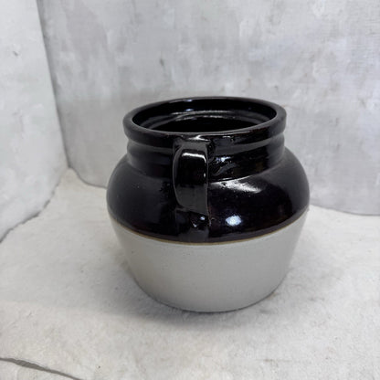 Vintage Stoneware Pot Red Wing No Lid 