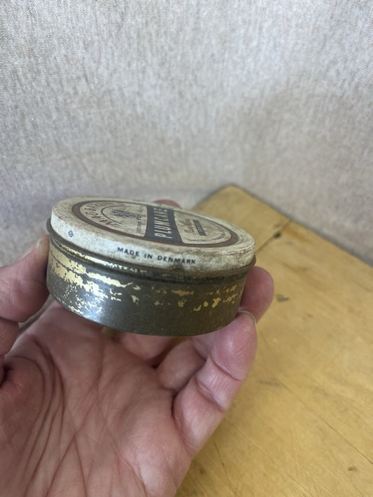 Mac Barns Plum Cake Navy Blend Tobacco Empty Tin