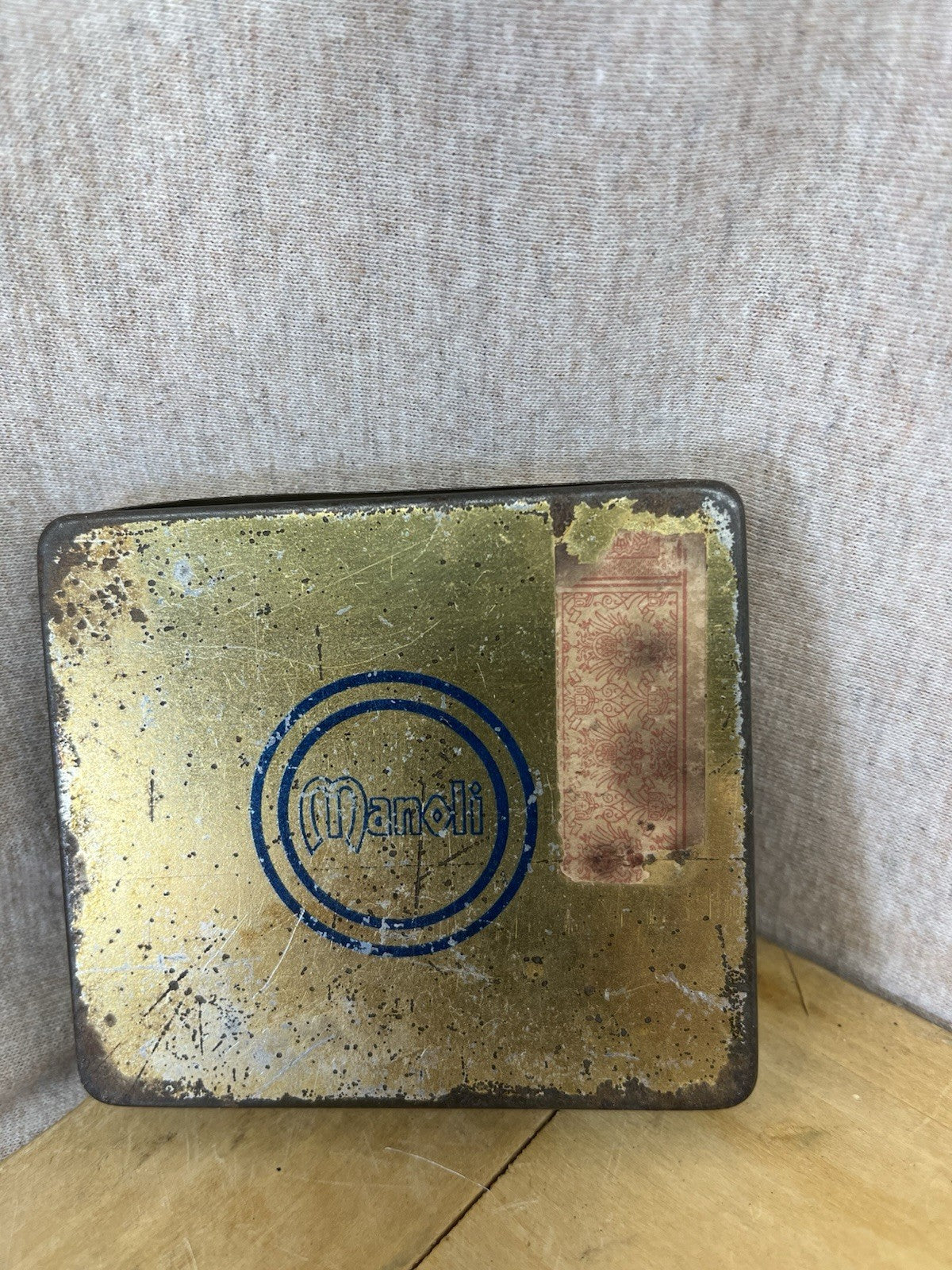 Manoli Empty Cigarette Tin