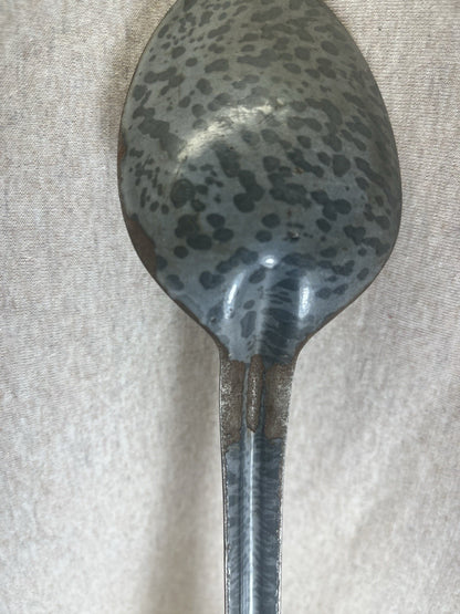 Grey Enamel 13” Spoon