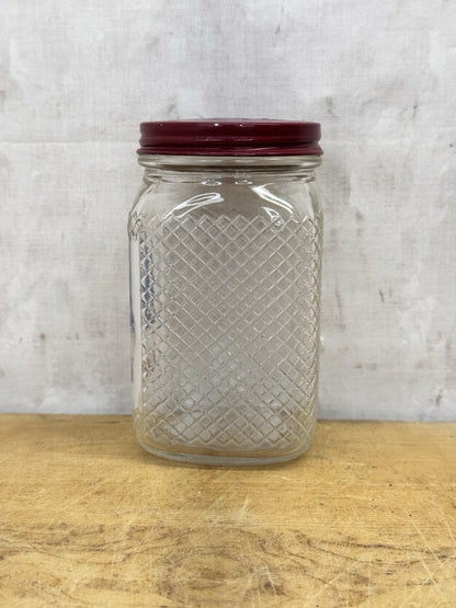Salt Shaker Hoosier Jar Hazel Atlas Vintage #1108
