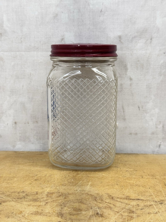 Salt Shaker Hoosier Jar Hazel Atlas Vintage #1108
