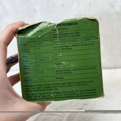 Remington Shotshells Empty Vintage Box