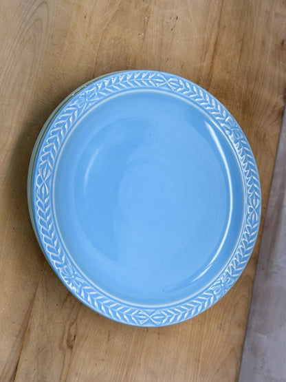 Set Of Four Laurella Dinner Plates Antique #1418