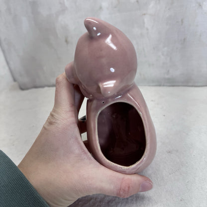McCoy Pottery Pink Pig Planter Vintage