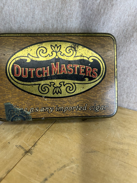 Dutch Masters Empty Vintage Tobacco Tin