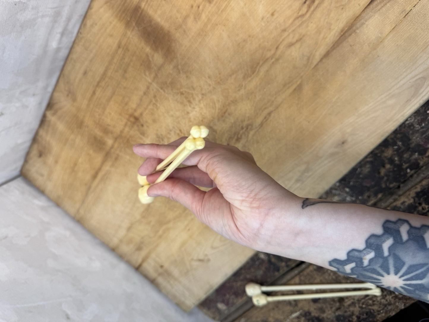 Vintage Skull 1950s Swizzle Stir Sticks #1472