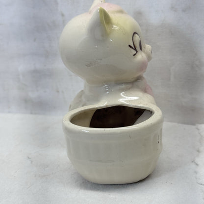 Vintage Shawnee Pottery Porky Pig Ceramic Planter