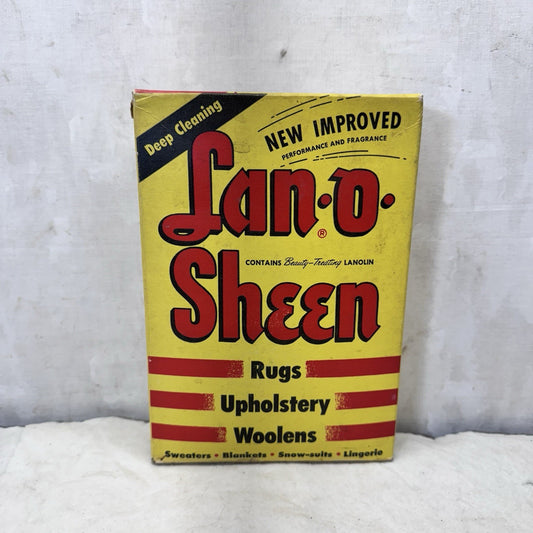 Lan-O-Sheen Vintage Cleaning Box 