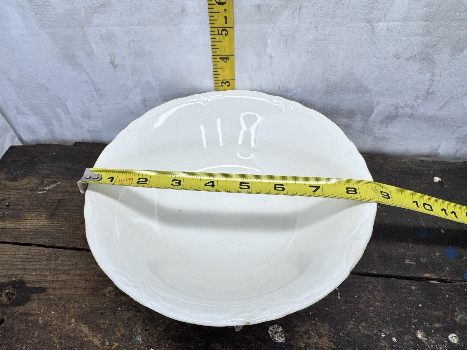 Vintage Ironstone Bowl  #1161