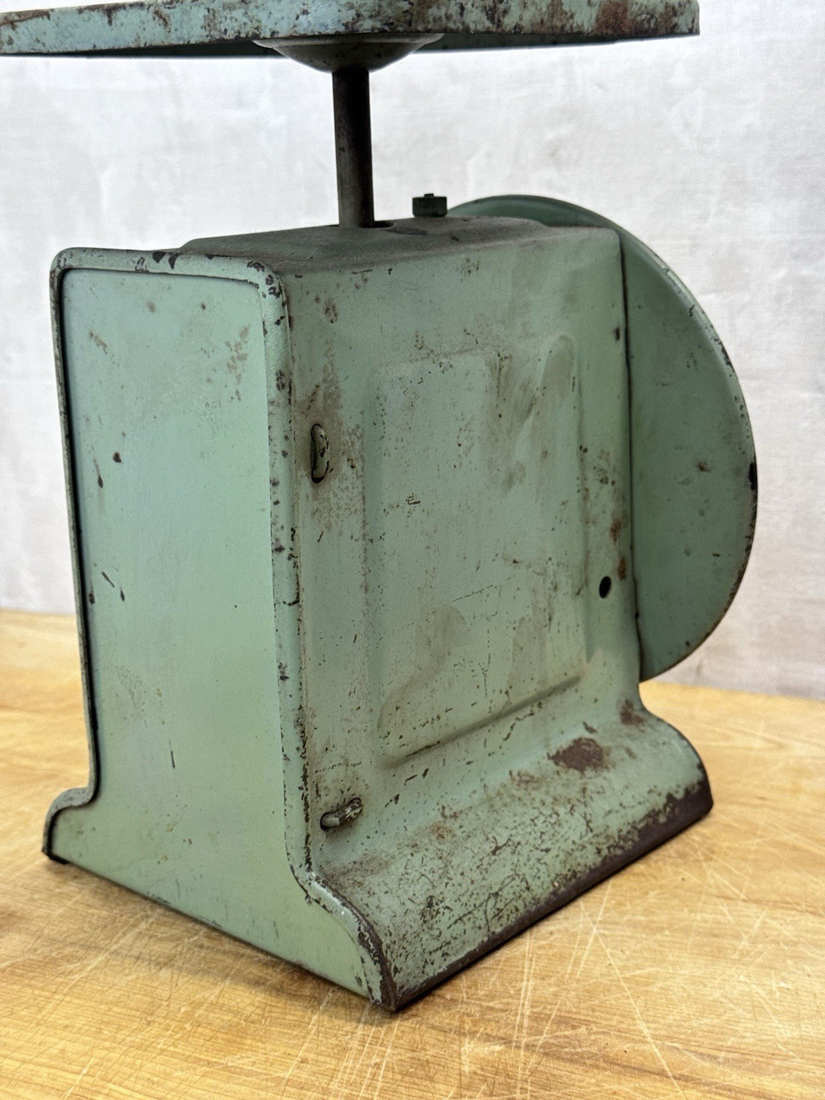 Way Rite Vintage Green Kitchen Scale #1154