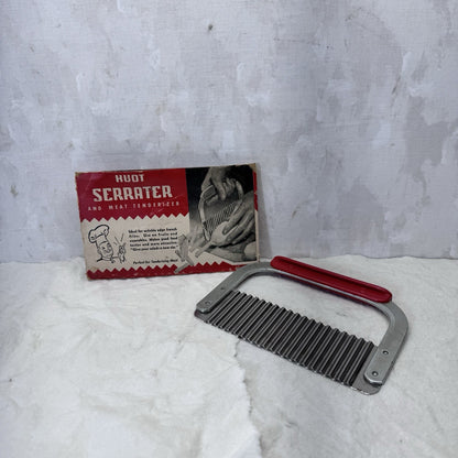 Huot Serrater And Meat Tenderizer NOS Vintage
