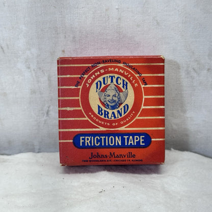 No. 2 Dutch Brand Friction Tape Empty Box Vintage