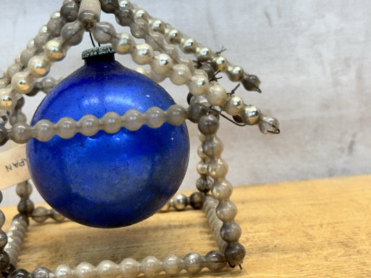 Antique Christmas Wired House Ornament Occupied Japan #1351