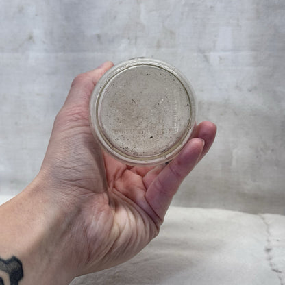 Milo Lange Dairy Co. Milk Glass Bottle Vintage 