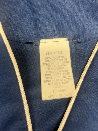 1980s Women’s Blue Knit Robe