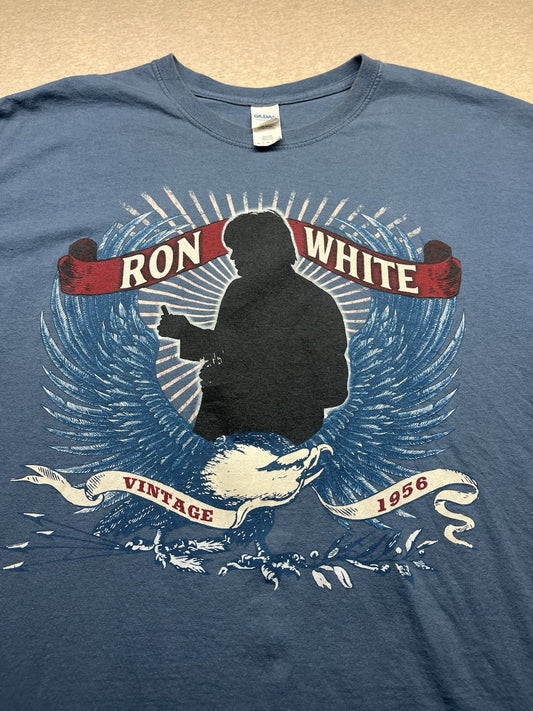 Gildan  Ron White XL Men’s Blue Tshirt