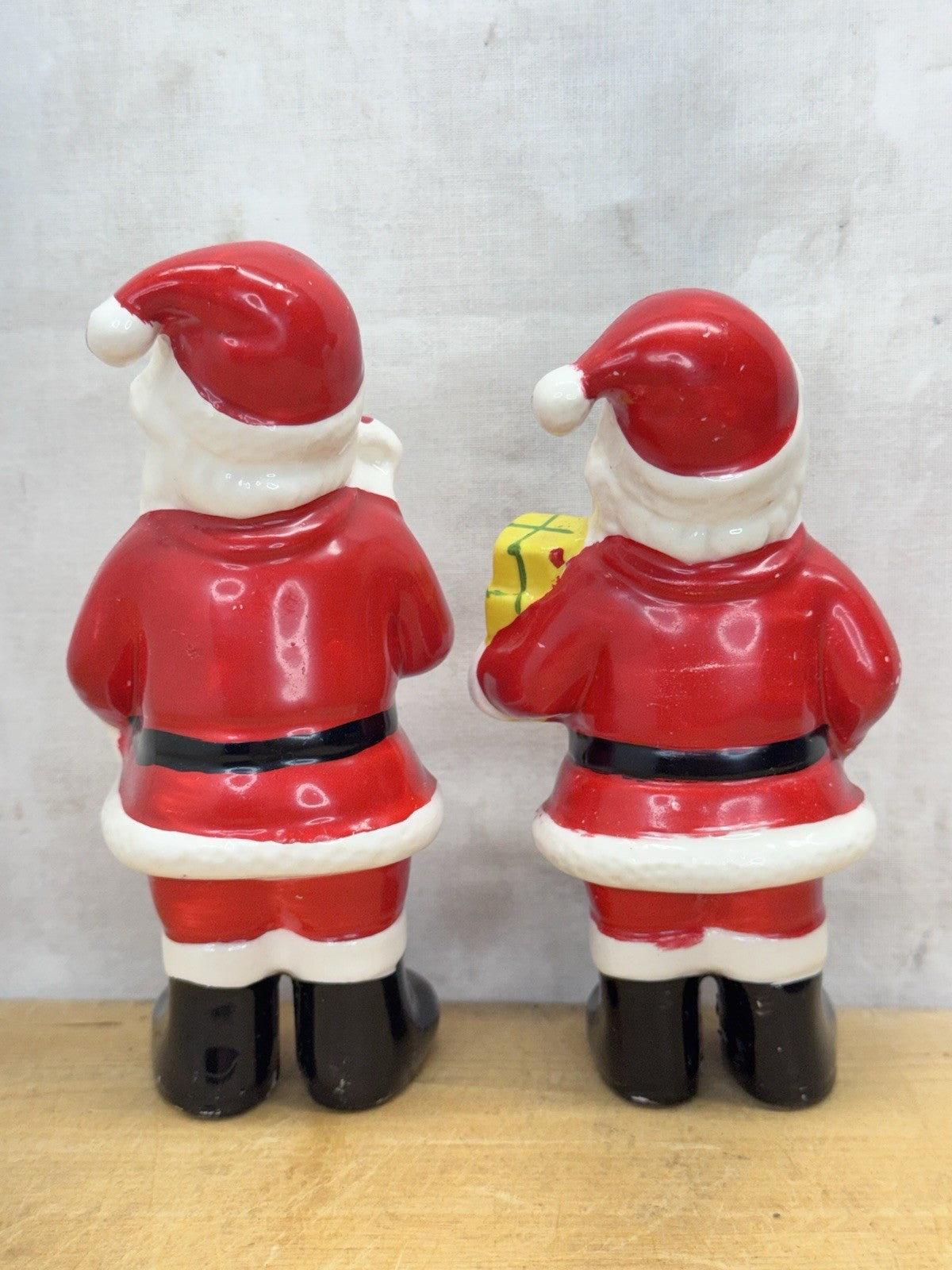 Ceramic Santa clause Figurines Made In Japan #1140