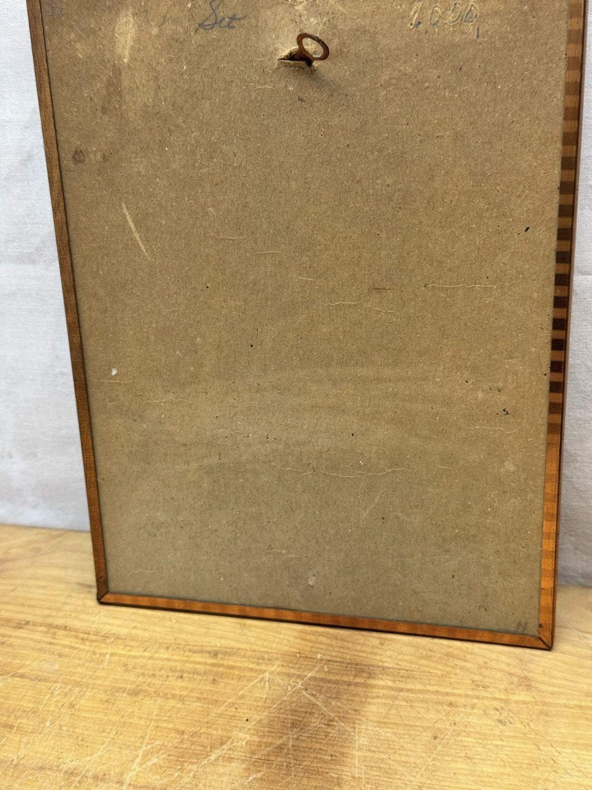 Reverse Silhouette Painting Antique #1481