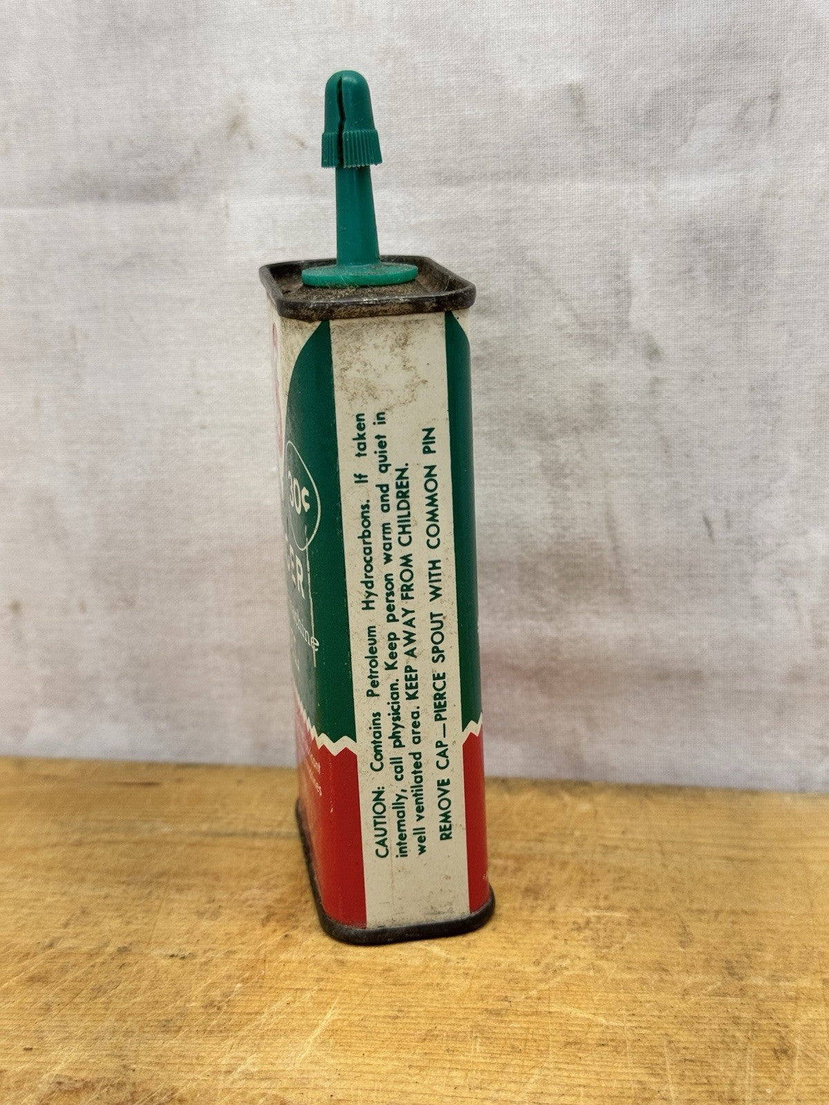 Singer Sewing Machine Oil Tin Vtg #1282