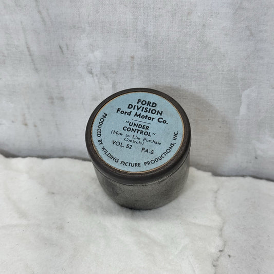 Ford Division Ford Motor Co. “Under Control” Small Tin Vintage Empty