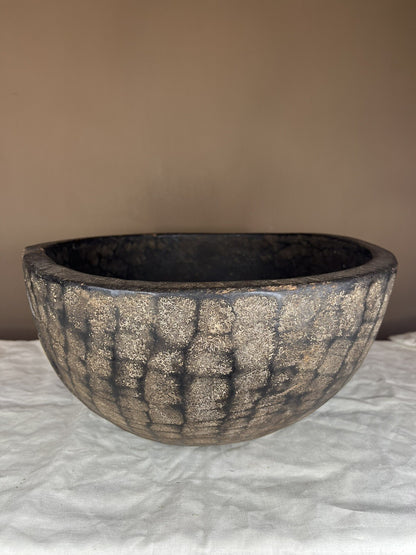 Primitive Antique Hand Carved Large Wood Bowl,home Decor,farm Decor,collectible 