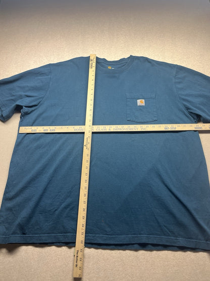 Carhaatt 3XL Original Fit Blue Tshirt 
