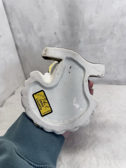 Vintage Ceramic Bird Grouse Planter 