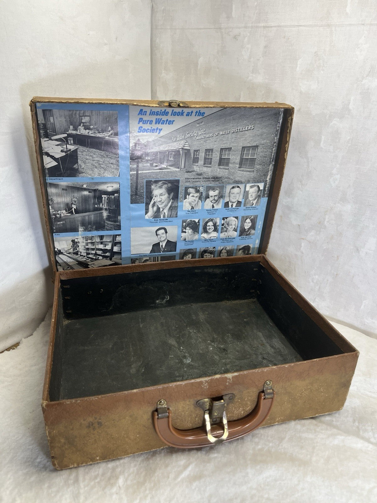 vintage suitcase small