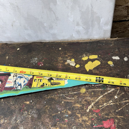 Montana Vintage Fabric Pennant Banner Flag Souvenir 