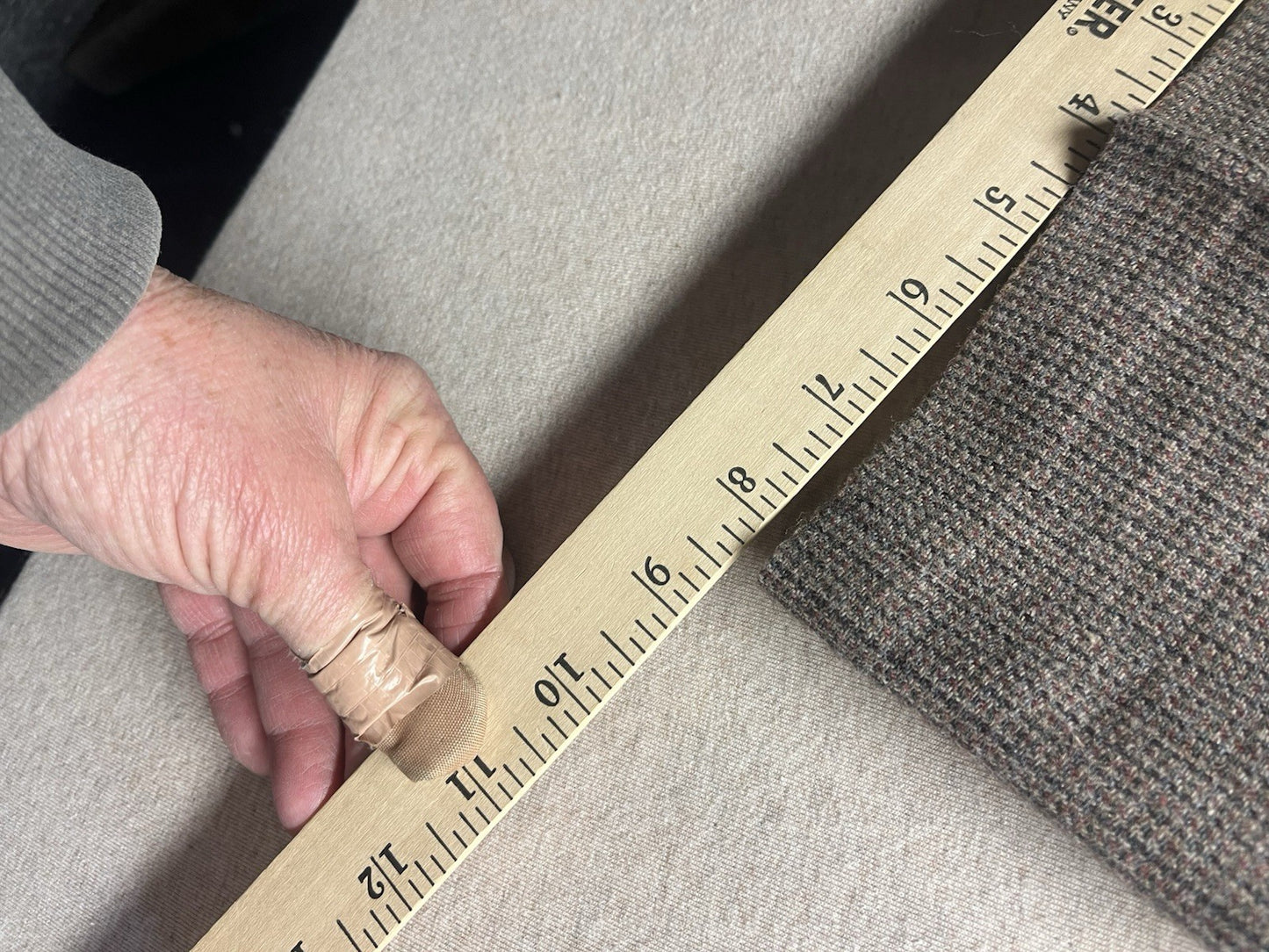 1960s, 70s Men’s wool Haager Brown Pants