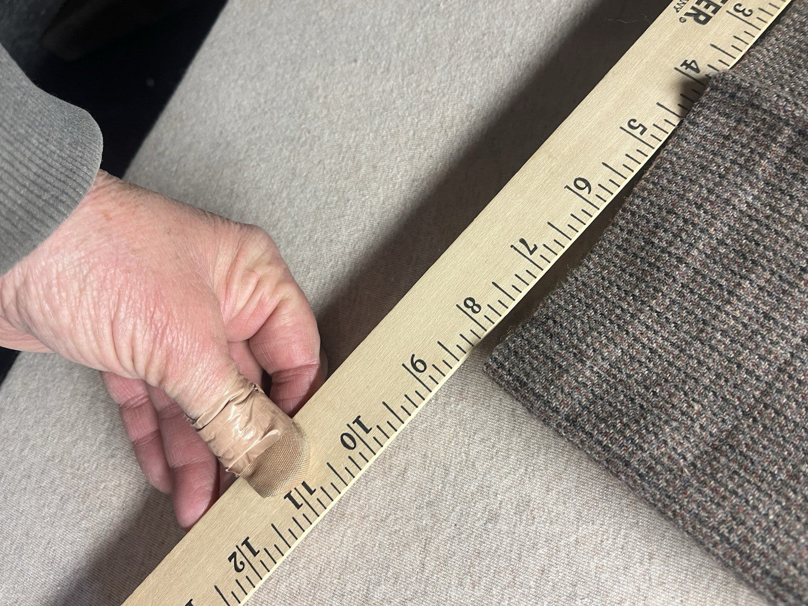 1960s, 70s Men’s wool Haager Brown Pants