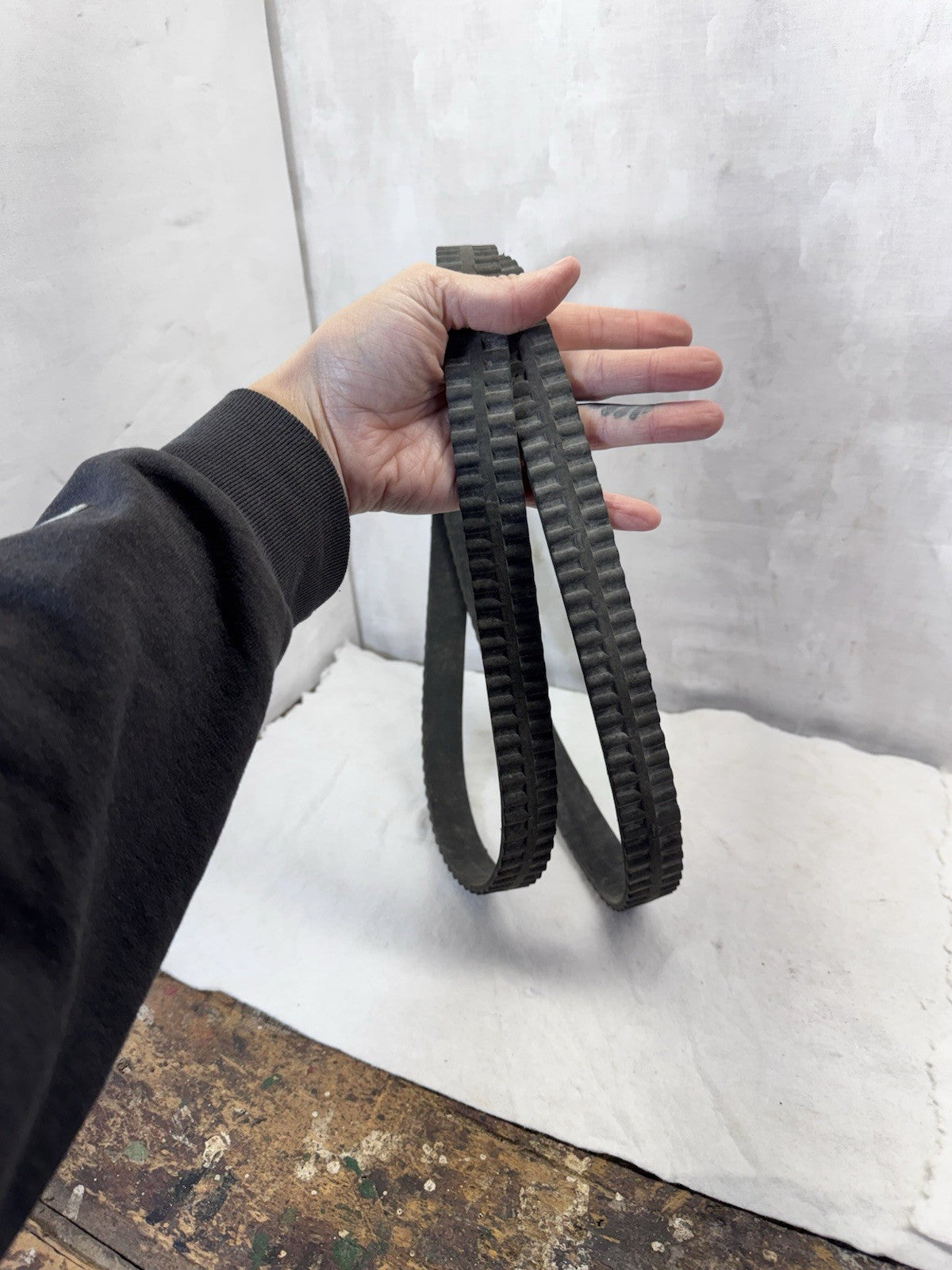 Parts For Toy Vehicle 16” Rubber Tracks Vintage