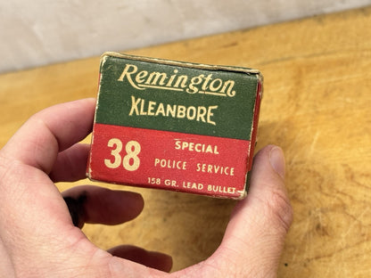 Remington 38 Service Police Special EMPTY Box #1285