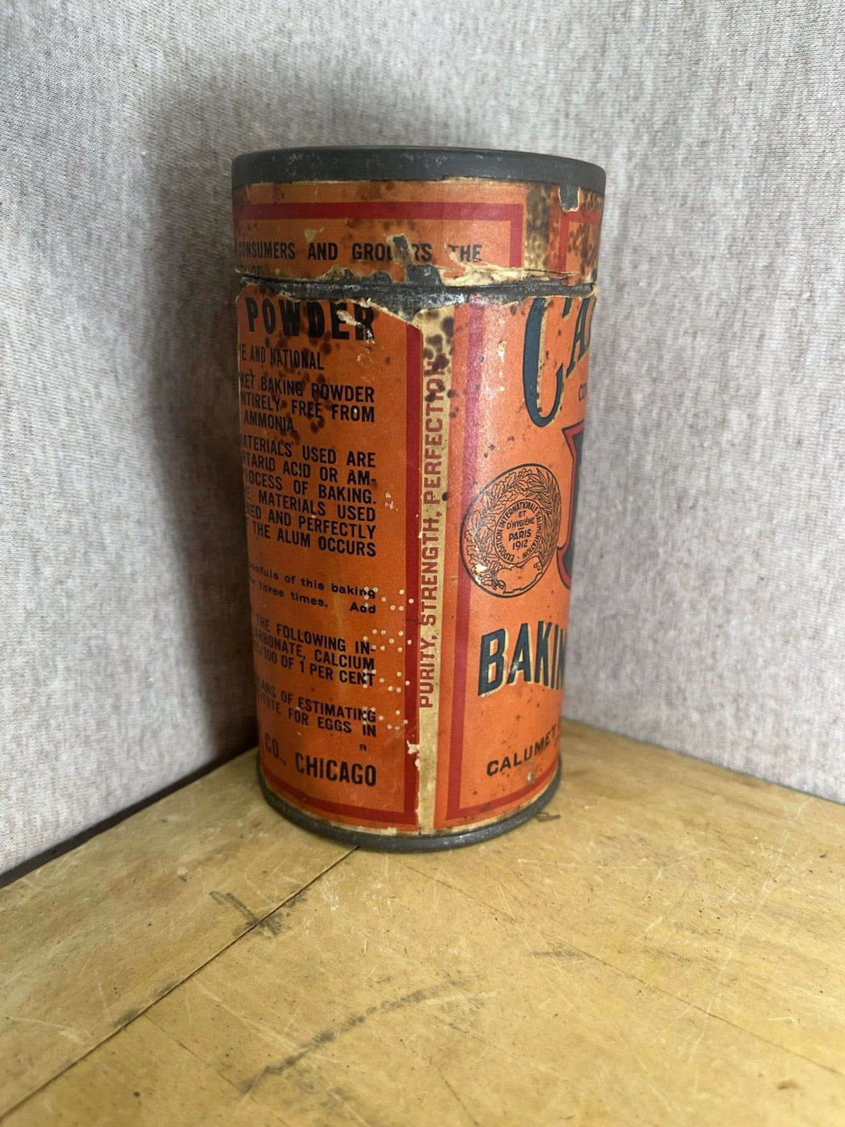 Calumet Vintage Baking Powder Tin