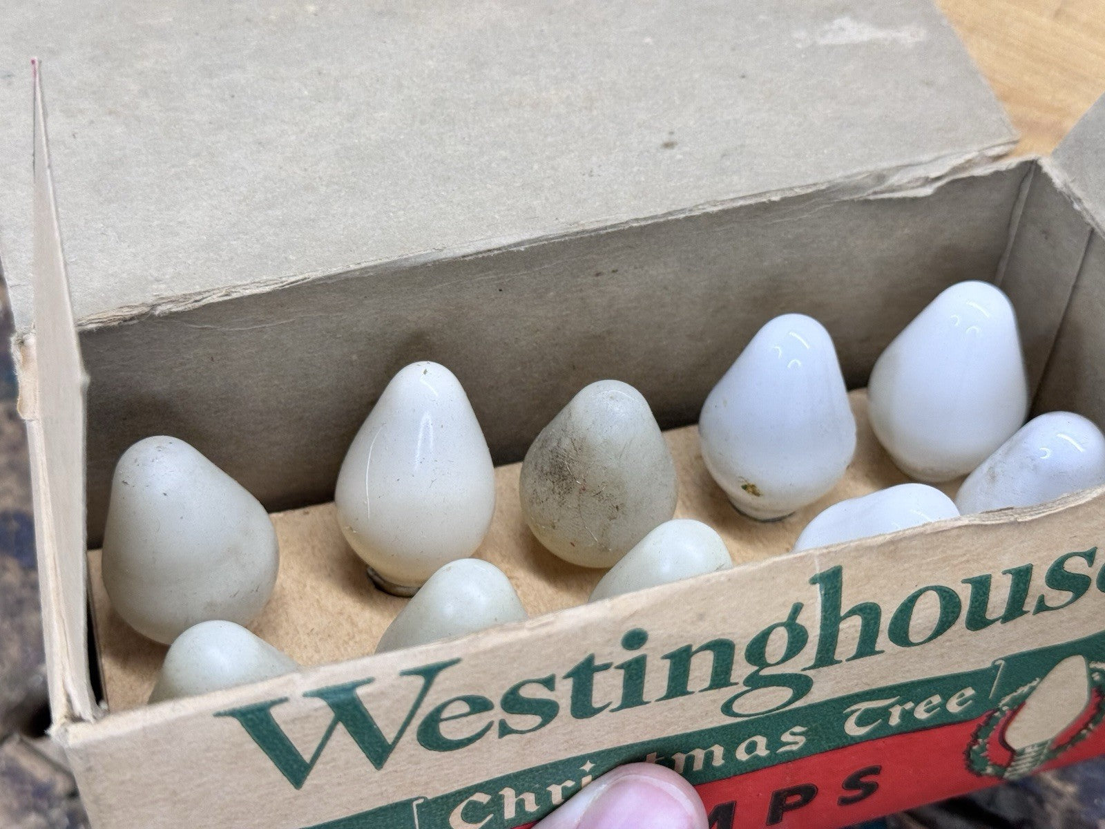Westinghouse Christmas Tree Lamps Vtg #1307