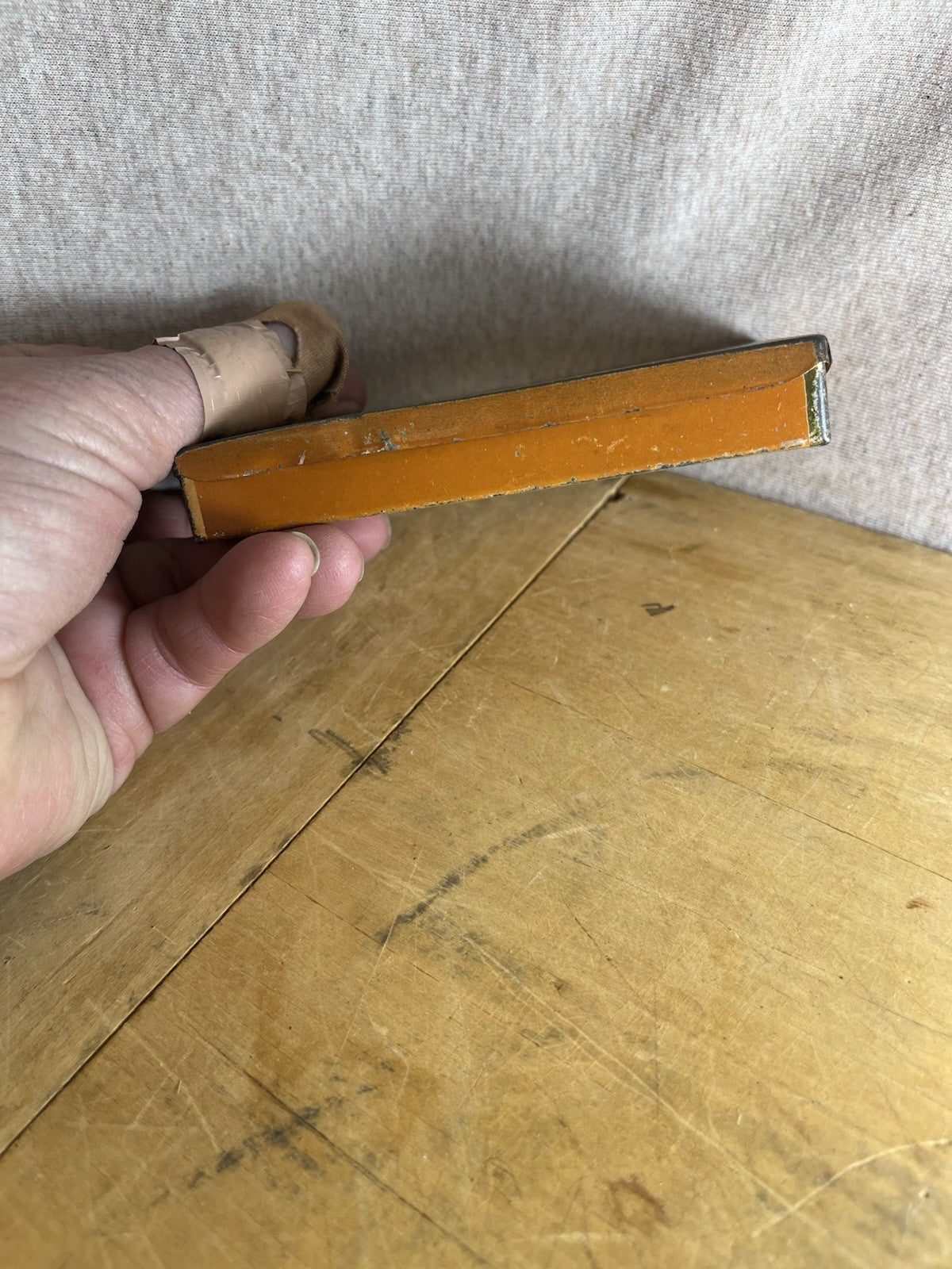 Vintage POCONO CIGARETTE CASE DE LUXE BLEND - ROLL YOUR OWN Tin