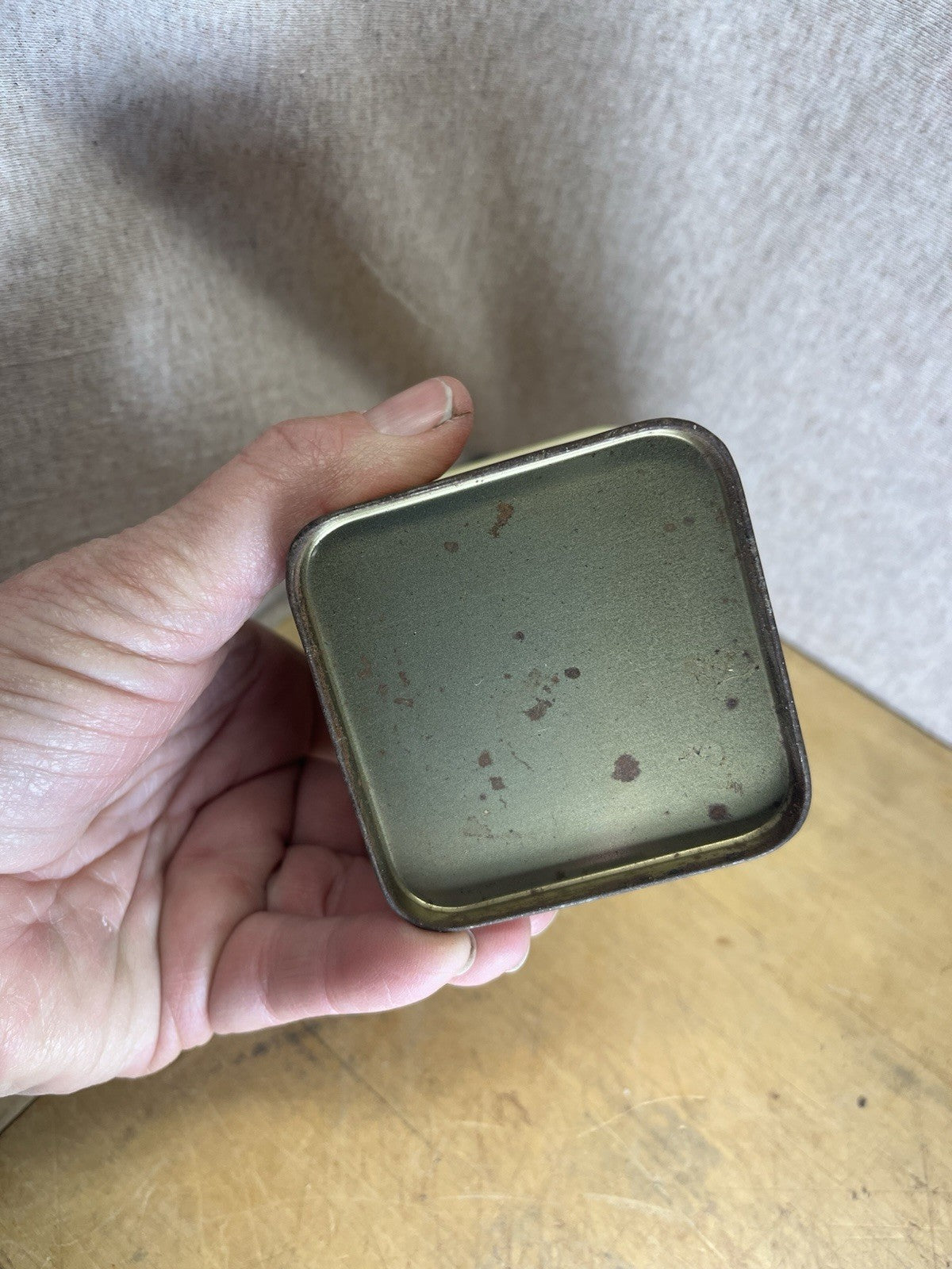 Monarch Orange Pekoe Empty Tea Tin Vintage