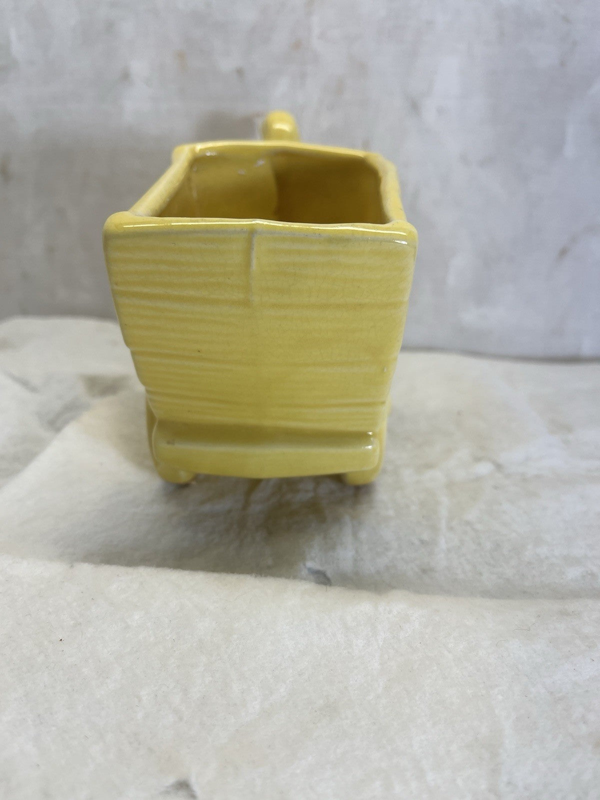 McCoy Yellow Duck Planter Vintage 