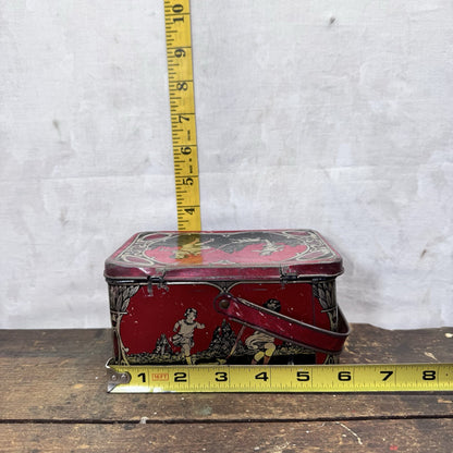 Child’s Tin Small Lunch Box Vintage