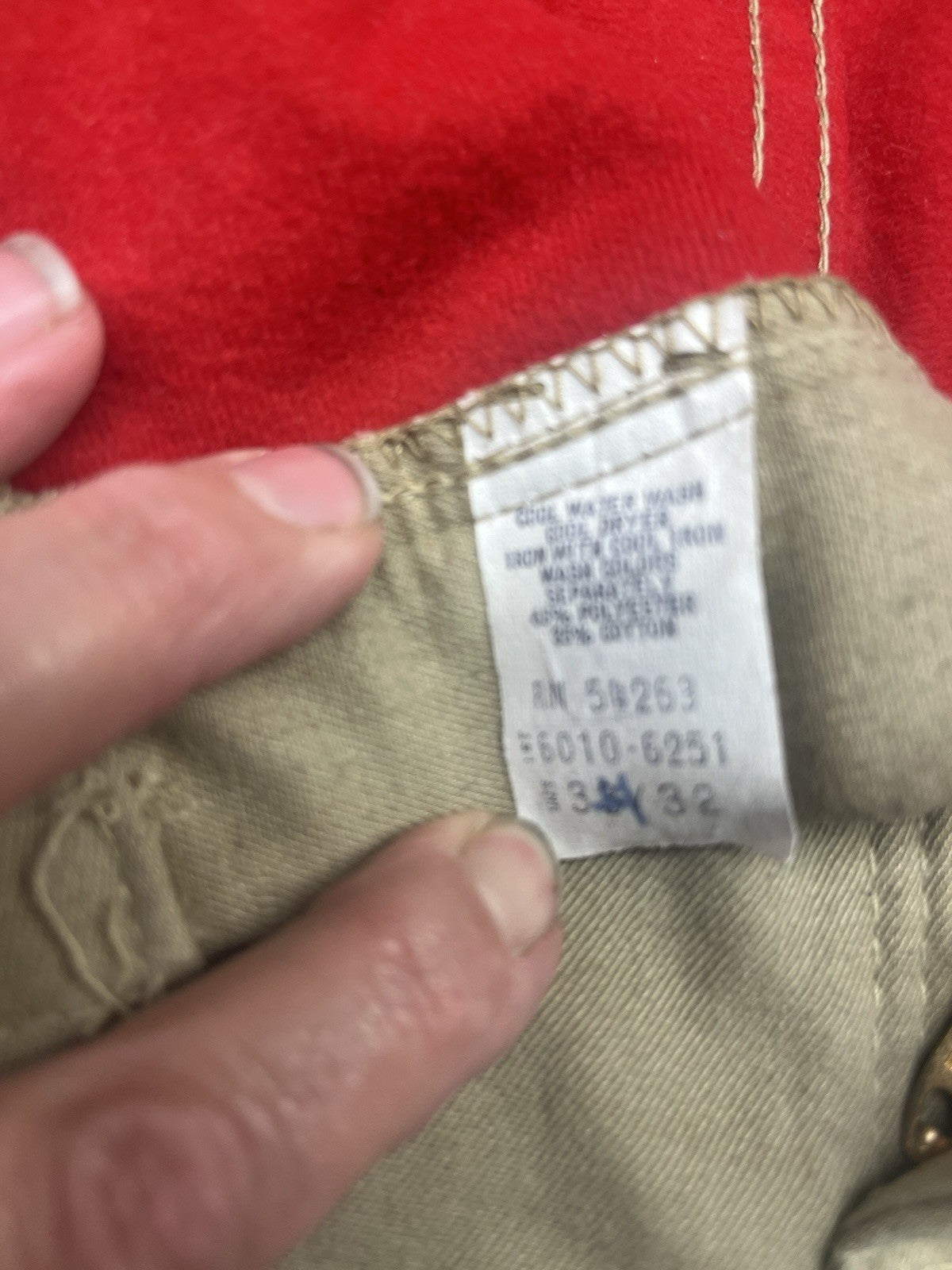 CBA Tan Insulted Men’s Pants 30x29