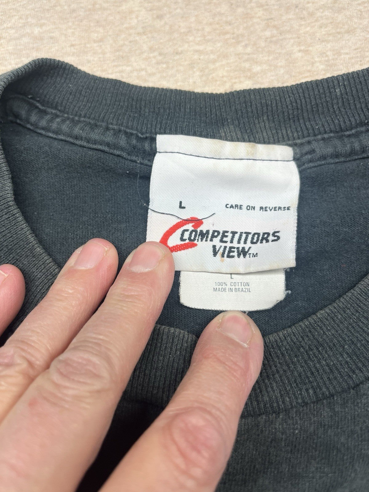 Vintage Competitors View Men’s Lg Dale Earnhart Blk Tshirt